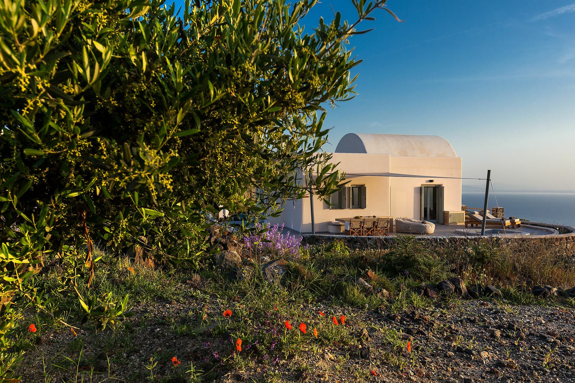 Villa Vinea Santorini Imerovigli  Bagian luar foto